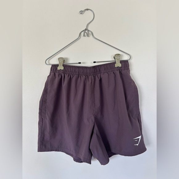 Gymshark Arrival 5" Shorts Mens S Slim Fit Musk Lilac Purple - Picture 1 of 7